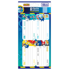 Kit Material Escolar Tilibra Sonic Cadernos Etiquetas Aulas