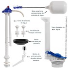 Kit Mecanismo Reparo Completo Universal Acionamento Lateral C