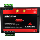 Kit Medidor De Energia Trifásico Sm-3egw + Tc Bipartido 400a