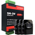 Kit Medidor  Energia Trifásico Wi-fi Sm-3w+tc Bipartido1200a
