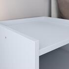 Kit Mesa Cabeceira 1 Gaveta Organizadora Pés Retrô Penteadeir