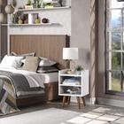 Kit Mesa De Cabeceira C/ Pé Palito Multiuso