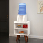 Kit Mesa De Cabeceira Pé Palito Branco Cozinha