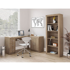 Kit Mesa De Canto Espanha Para Escritório E Home Office Com E