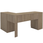 Kit Mesa De Canto Espanha Para Escritório E Home Office Com E