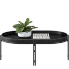 Kit Mesa De Centro Decorativa Para Sala De Estar Com Mesa De