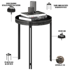 Kit Mesa De Centro Decorativa Para Sala De Estar Com Mesa De