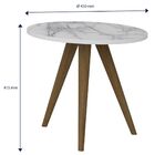 Kit Mesa De Centro E Mesas Laterais Pés Palito Retrô - Be Mob