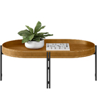 Kit Mesa De Centro Para Sala De Estar Com Mesa De Canto Caram