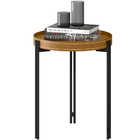 Kit Mesa De Centro Para Sala De Estar Com Mesa De Canto Caram