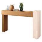 Kit Mesa De Centro Retangular Ripada Luana Com Aparador Ripad