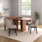 Kit Mesa De Jantar Boreal 180cm E 4 Cadeiras Jambu Cabecasa M