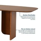 Kit Mesa De Jantar Boreal 210cm E 6 Cadeiras Jambu Cabecasa M