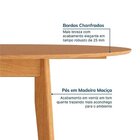 Kit Mesa De Jantar Extensível Redonda Tarsila E 4 Cadeiras Pe