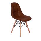 Kit Mesa De Jantar França 160x80 Preta + 06 Cadeiras Charles