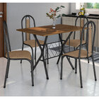 Kit Mesa De Jantar Jade 91 Cm Nature Com 04 Cadeiras Arizona