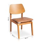 Kit Mesa De Jantar Paineira 140cm E 4 Cadeiras Jandaia Cabeca