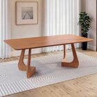 Kit Mesa De Jantar Paineira 240cm E 5 Cadeiras Jandaia Cabeca