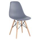 Kit - Mesa De Jantar Retangular Eames 80 X 140 Cm Preto + 6 C