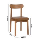 Kit Mesa De Jantar Tangará 160cm E 4 Cadeiras Pitanga Cabecas