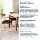 Kit Mesa De Jantar Tangará 95cm E 4 Cadeiras Pitanga Cabecasa