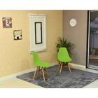 Kit Mesa Dobrável Retrátil 120x75 Branca + 2 Cadeiras Charles