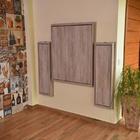 Kit Mesa Dobrável Retrátil 215x89 Com 02 Bancos - Unique