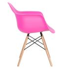 Kit - Mesa Eames 70 Cm Branco + 4 Cadeiras Eiffel Daw Com Bra