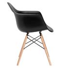 Kit - Mesa Eames Com Tampo De Vidro 120 Cm + 6 Cadeiras Eiffe