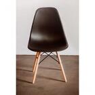 Kit Mesa Eiffel Preta 90cm Com 04 Cadeiras Eiffel Pretas