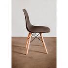 Kit Mesa Eiffel Preta 90cm Com 04 Cadeiras Eiffel Pretas