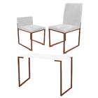 Kit Mesa Escrivaninha Com Cadeira Stan E Poltrona Lee Tampo B