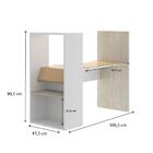 Kit Mesa Escrivaninha De Desenho E Cadeira Infantil Regulávei