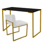 Kit Mesa Escrivaninha Stan E Cadeira Lee Industrial Escritóri