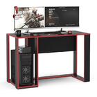 Kit Mesa Gamer + Cadeira Gamer  Vermelho