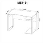 Kit Mesa Gamer E Estante Armário Prateleira Escritório Preto/