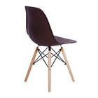 Kit Mesa Jantar Eiffel 120cm Preta + 2 Cadeiras Charles Eames
