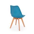 Kit Mesa Jantar Eiffel 120x80 Branca + 04 Cadeiras Leda - Tur