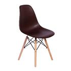 Kit Mesa Jantar Eiffel 80cm Preta + 2 Cadeiras Charles Eames