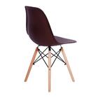 Kit Mesa Jantar Eiffel 80cm Preta + 2 Cadeiras Charles Eames