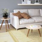 Kit Mesa Lateral Com Mesa De Centro Decorativa Sofia B01 Off