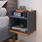 Kit Mesa Madri Apoio Lateral Cama Suspensa Parede Cabeceira L