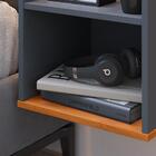 Kit Mesa Madri Apoio Lateral Cama Suspensa Parede Cabeceira L