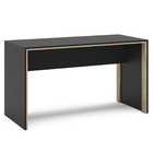 Kit Mesa Para Escritório 135cm Com Estante 3 Prateleiras Los