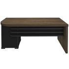 Kit Mesa Para Escritório 4 Gavetas Ld 180cm E Armário Atria E