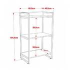 Kit Mesa Para Escritório Com Estante Office Estilo Industrial