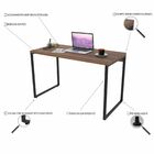 Kit Mesa Para Escritório Com Estante Office Estilo Industrial