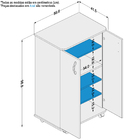 Kit Mesa Para Escritório E Home Office Malta 120cm Com 02 Arm