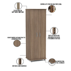 Kit Mesa Para Escritório E Home Office Malta 120cm Com 02 Arm