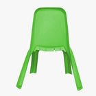 Kit Mesa Plástica Infantil Branca E 2 Cadeiras Verde